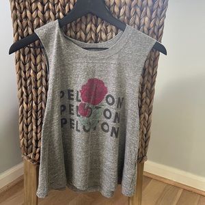 Peloton x Spiritual Gangster rare HTF Rose tank M